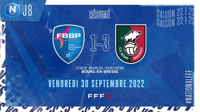 J8 I Bourg-Peronnas 01 – CS Sedan Ardennes (1-3)