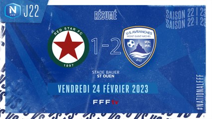 J22 | Red Star FC - US Avranches MSM (1-2)