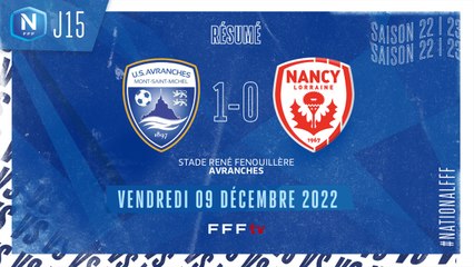 J15 | US Avranches MSM - AS Nancy Lorraine (1-0)