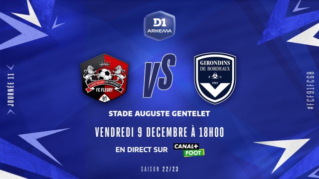 J11 I FC Fleury 91 – FCG Bordeaux (2-0)