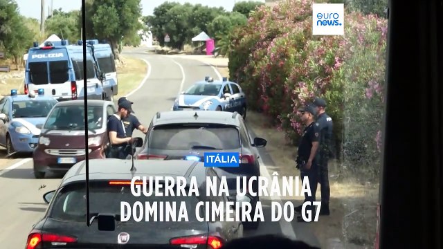 Guerra na Ucrânia domina cimeira do G7 em Itália