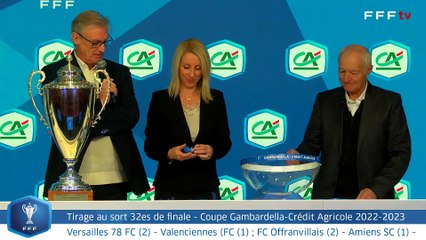 Le tirage des 32es de finale en replay