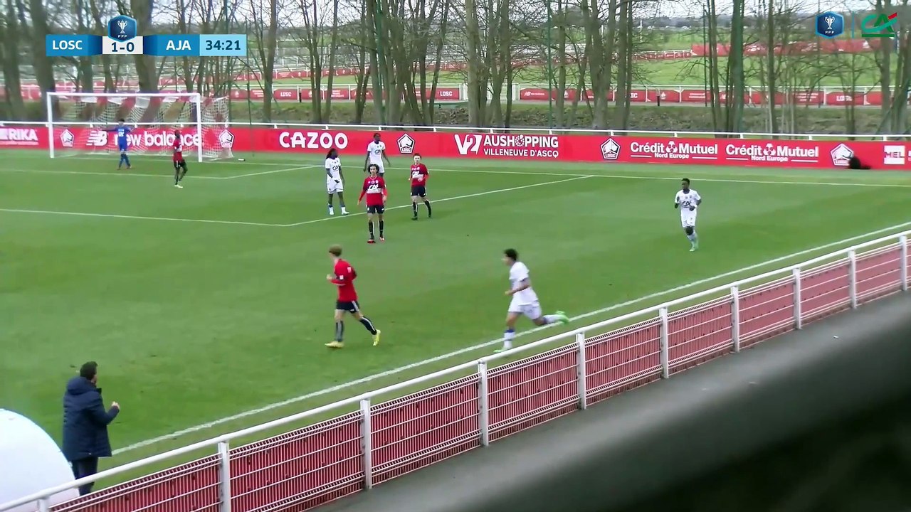 LOSC Lille - AJ Auxerre (8es de finale) (Replay)
