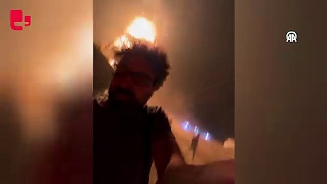 Erbil'de petrol rafinerisinde büyük yangın