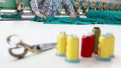 Tailor Cutting Fabric For Sewing 3