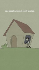 People who get easily excited  4k memes