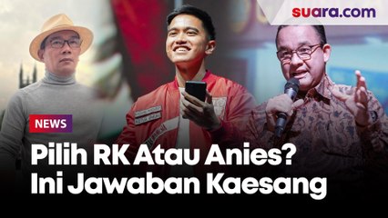 Ditanya Pilih Duet Bareng Anies atau RK di Pilkada Jakarta? Begini Jawaban Enteng Kaesang