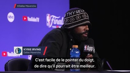 Mavericks - Irving : "Facile de pointer du doigt Doncic, de dire qu'il pourrait être meilleur"