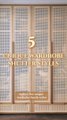 Explore Five unique wardrobe shutter styles - Shreya Designs