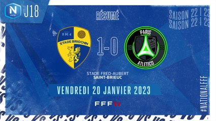 J18 | Stade Briochin - Paris 13 Atletico (1-0)