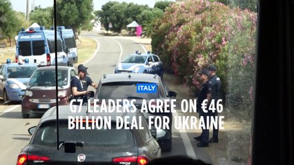 G7 leaders agree on €46 billion deal for Ukraine