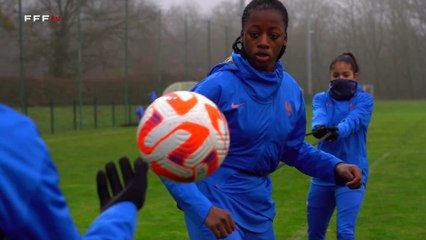 Entraînement spécifique offensif avec les Bleues U16