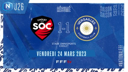 J26 | SO Cholet - FC Versailles (1-1)