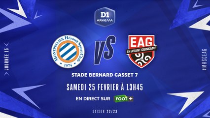 J15 I Montpellier HSC – EA Guingamp (0-1)