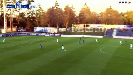 L'US Concarneau marque le 1er but de la soirée !