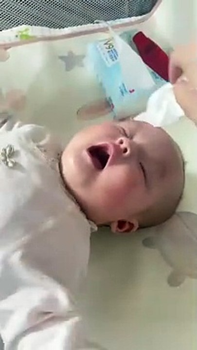 Cute baby smiling 