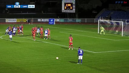 Le beau coup franc de Mehdi Boussaid pour l'US Avranches MSM