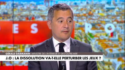 Gérald Darmanin affirme que «tout est prêt" concernant l'organisation des Jeux olympiques