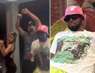 Descargar video: 'La Melaza' celebra su cumpleaños con excompañeros de La casa de los famosos 4