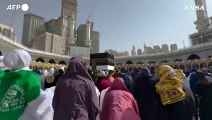 La Mecca, oltre un milione e mezzo di musulmani per l'Hajj