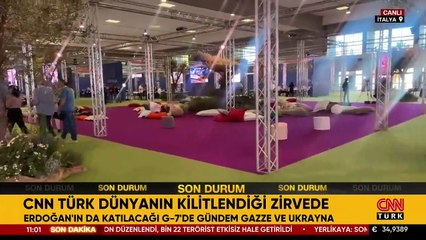 CNN TÜRK dünyanın kilitlendiği zirvede