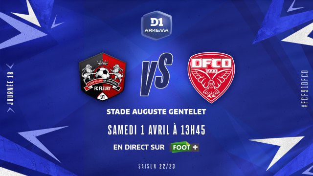 J18 I FC Fleury 91 – Dijon FCO (1-0)