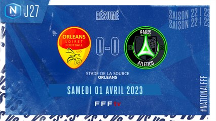 J27 I US Orléans LF - Paris 13 Atletico (0-0)