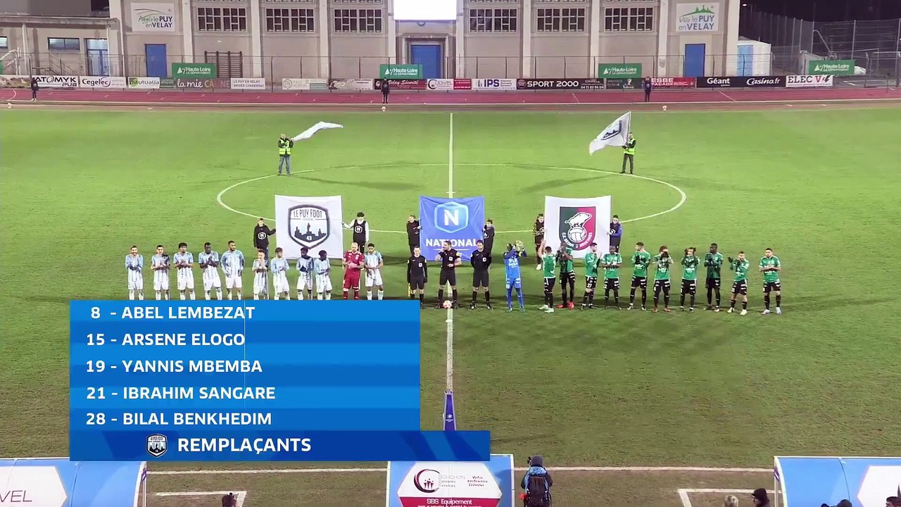 J23 I Le Puy en Velay Foot 43 - CS Sedan Ardennes (3-2) en replay