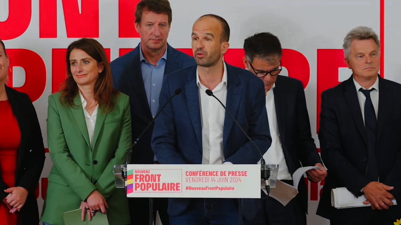 Nouveau Front populaire : Manuel Bompard (LFI) présente deux priorités de la gauche