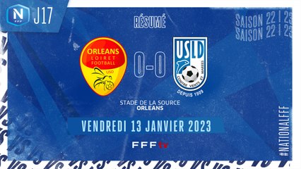 J17 I US Orléans – USL Dunkerque (0-0)