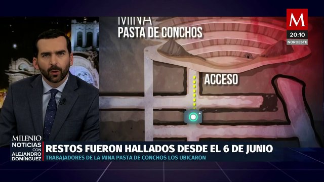 Hallan restos humanos en mina de Pasta de Conchos después de 18 años