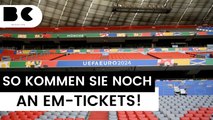 Fußball-EM: Hier gibt es noch Tickets für die EURO 2024!