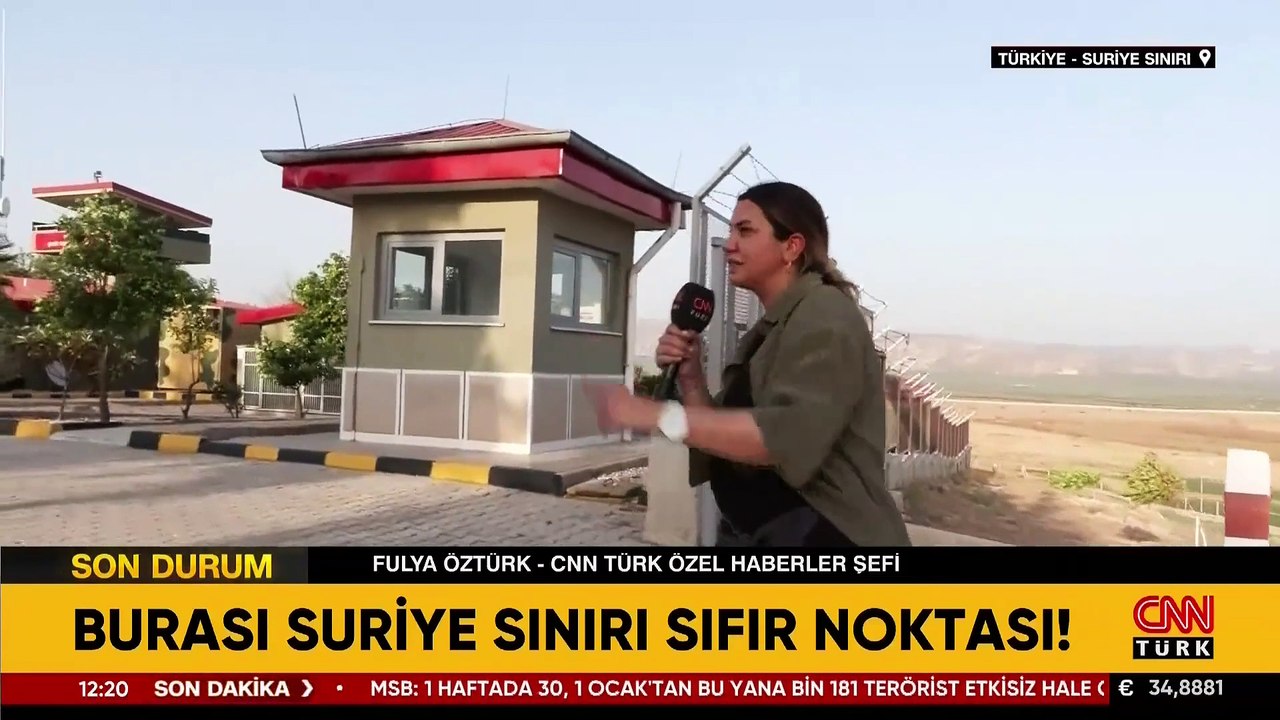 Kaçak geçişlere karşı: Türk seddi! Türkiye-Suriye sınırından çok özel görüntüler...