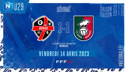 J29 | FC Borgo - CS Sedan A. (1-1)
