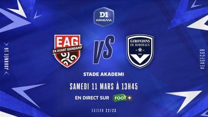 J16 I EA Guingamp – FCG Bordeaux (2-0)