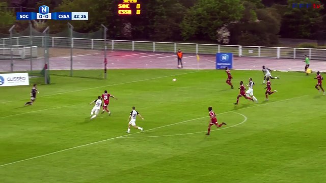 Guillaume Khous ouvre le score pour le CS Sedan A