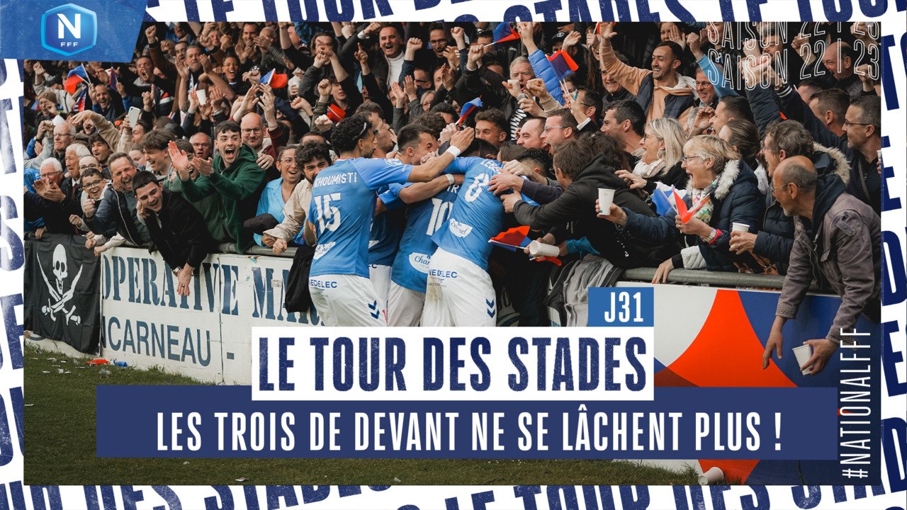 J31 | LE TOUR DES STADES : Concarneau et Martigues se neutralisent, Dunkerque à la relance ! ⚽️ Débrief National FFF ⚽️
