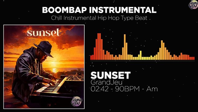 Instru Rap Old School Boombap SUNSET | Chill Instrumental Hip Hop Type Beat | GrandJeu