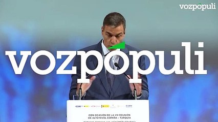 Sánchez destaca las relaciones con Turquía