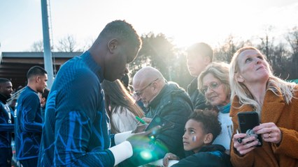 Retrouvailles avec les supporters