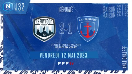 J32 | Le Puy Foot 43 - US Concarneau (2-1)