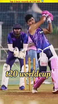 Top 3 Amazing Records of T20 WC #cricket #shorts #cricketshorts