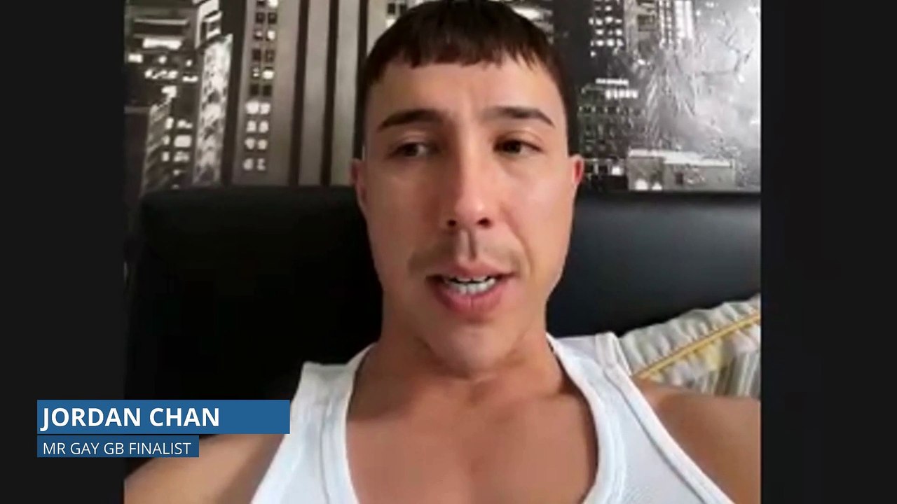 Jordan Chan, from Halfway, Sheppey is in the running for Mr Gay Great Britain