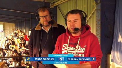 J33 I Stade Briochin - CS Sedan (2-1) en replay