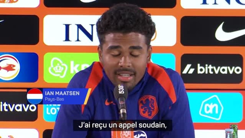 Pay : Bas - La révélation folle de Maatsen sur sa sélection