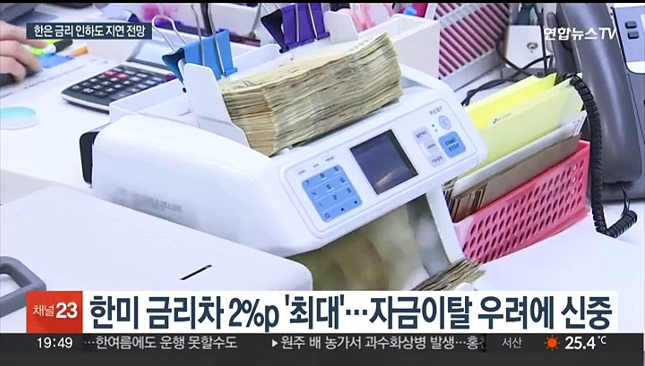 고금리 이어지나…한은 '기준금리 인하' 연내 쉽지 않을 듯