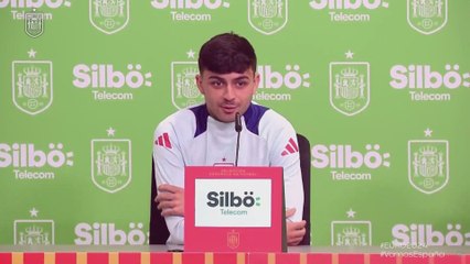 RUEDA de PRENSA de PEDRI y NICO WILLIAMS