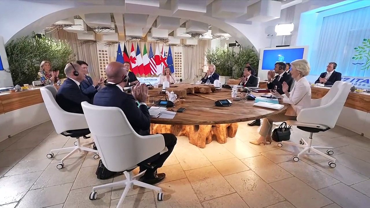 G7-Gipfel: Staatschefs beraten zu wichtigen globalen Themen
