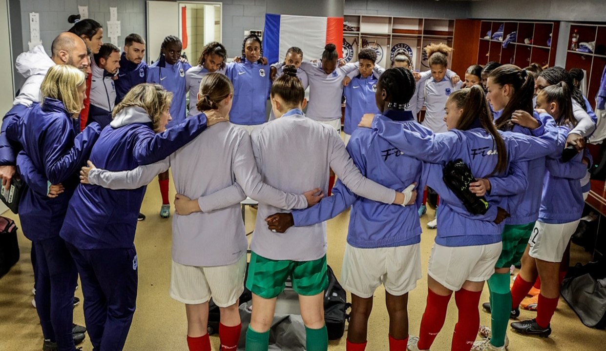 La folle soirée des U17 Féminines à Tallinn