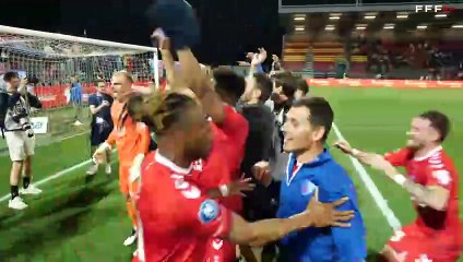 La joie et l'émotion de l'US Concarneau comme si vous y étiez...I National 2022-2023